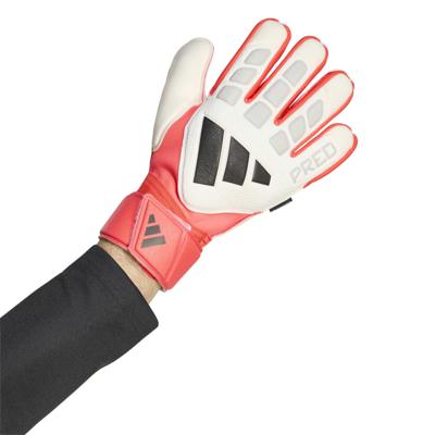 adidas Predator Match Fingersave Keepershandschoenen Wit Rood Zwart