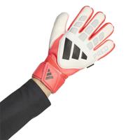 adidas Predator Match Fingersave Keepershandschoenen Wit Rood Zwart - thumbnail