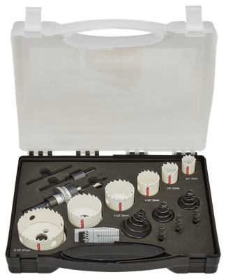 Makita Accessoires Gatzaagset 15-delig metaal - B-38663 B-38663