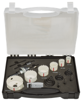 Makita Accessoires Gatzaagset 15-delig metaal - B-38663 B-38663 - thumbnail