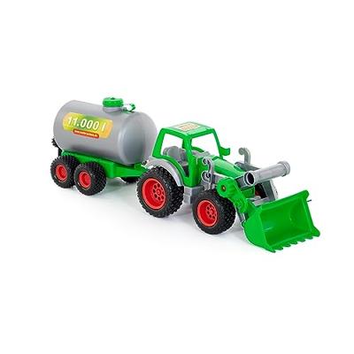 Cavallino tractor met voorlader en tanker Cavallino tractor met voorlader en tanker