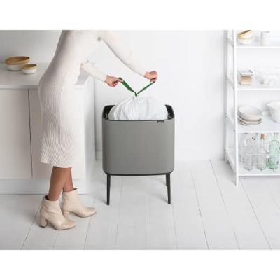 Brabantia Bo touch bin 60 liter white - thumbnail