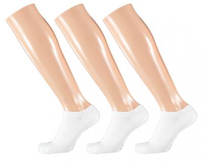 3-paar bamboe sneaker sokken - Enkelsokken viscose