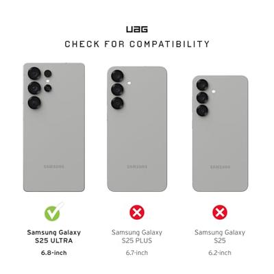 Urban Armor Gear UAG Tempered Glass Galaxy S25 Ultra 24446911NA Screenprotector (glas) Samsung Galaxy S25 Ultra 1 stuk(s) Urban Armor Gear UAG Tempered Glass Galaxy S25 Ultra 24446911NA Screenprotector (glas) Samsung Galaxy S25 Ultra 1 stuk(s)