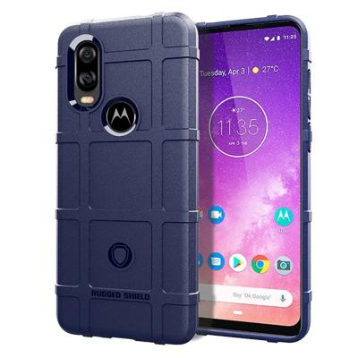 Volledige dekking schokbestendig TPU Case voor Motorola MOTO P50 (blauw) Volledige dekking schokbestendig TPU Case voor Motorola MOTO P50 (blauw)
