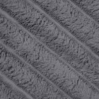 VidaXL Gooi deken donkergrijs 200 x 150 cm fleece - thumbnail