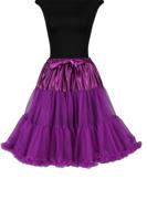 Petticoat Showgirl paars - thumbnail