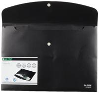 Leitz Recycle projectomslag A4, uit 80 % gerecycleerde kunststof, zwart - thumbnail