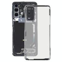 Glazen transparante batterij achterkant voor Samsung Galaxy S20 SM-G980 SM-G980F SM-G980F/DS(transparant) - thumbnail