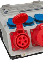 Brennenstuhl Wandverdeler 4/16A IP44 3x LS 230V/16 A, 1xFI 40 A 4-polig 30mA - 1154890010 - thumbnail