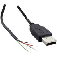 TRU COMPONENTS TC-2524010 Stekker, recht USB-A-stekker 2.0 100 stuk(s) - thumbnail