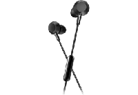 Philips E4105BK/00 In-Ear-Oordopjes met Microfoon (Bass+, Afstandsbediening in Het Snoer, 10-mm-Neodymium-Drivers, 3 Verwisselbare Rubberen Kapjes, 1,2-m-Kabel) Zwart - 2020/2021 Model - thumbnail