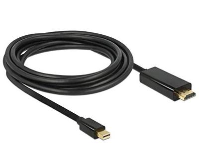 DeLOCK mini displayport > hdmi-a adapter (zwart, 1 meter)