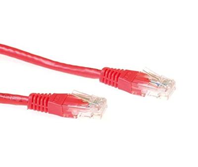 ACT IB8502 U/UTP CAT6 Patchkabel Rood - 2 meter
