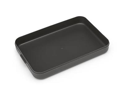 Brabantia Make & Take lunchbox plat, kunststof light grey - thumbnail