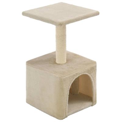 VidaXL Kattenkrabpaal met sisal krabpaal 55 cm beige