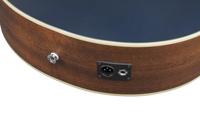 Ibanez AE100 Dark Tide Blue Flat elektrisch-akoestische westerngitaar - thumbnail