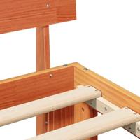 Bedframe Wasbruin 150 x 200 cm Massief grenenhout - thumbnail