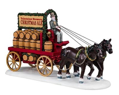 Christmas Ale Delivery 11x28x16 cm Kersthuisje LEMAX - Lemax Christmas Ale Delivery 11x28x16 cm Kersthuisje LEMAX - Lemax
