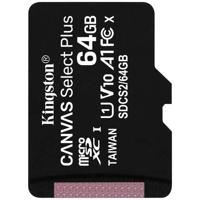 Micro SD geheugenkaart met adapter Kingston SDCS2/64GBSP 64 GB - thumbnail