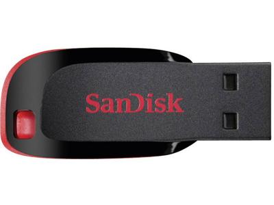 SanDisk Cruzer® Blade™ USB-stick 32 GB Zwart SDCZ50-032G-E95 USB-A 2.0 SanDisk Cruzer® Blade™ USB-stick 32 GB Zwart SDCZ50-032G-E95 USB-A 2.0