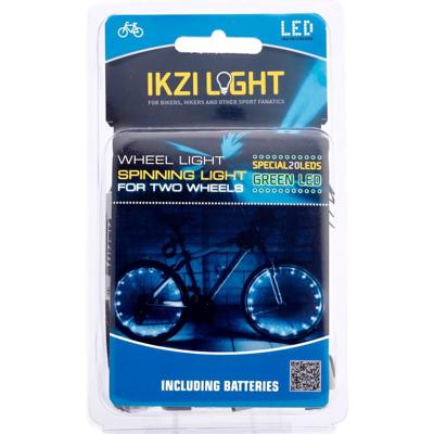 Ikzi Wielverlichting voor 2 wielen - blauwe leds