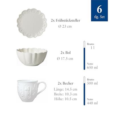 Villeroy & Boch Toy's Delight Royal Classic Ontbijtset 6 delig