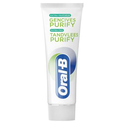 Oral-B Tandvlees Purify Extra Fris tandpasta - 12 x 75 ml Oral-B Tandvlees Purify Extra Fris tandpasta - 12 x 75 ml