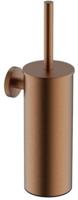 Saqu Nemo toiletborstel met houder 9,2x12x35,2cm geborsteld brons koper - thumbnail