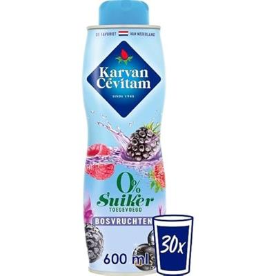 Siroop karvan cevitam bosvruchten 0 suiker 600ml | 6 stuks