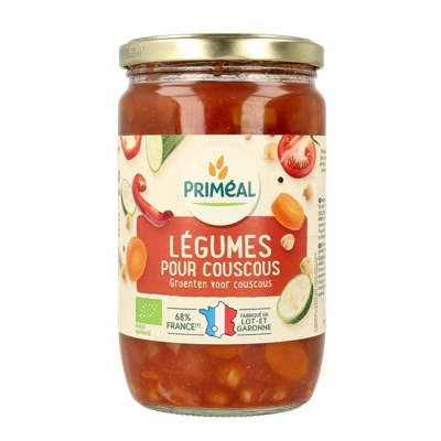 Primeal Groente voor couscous bio 660 Gram