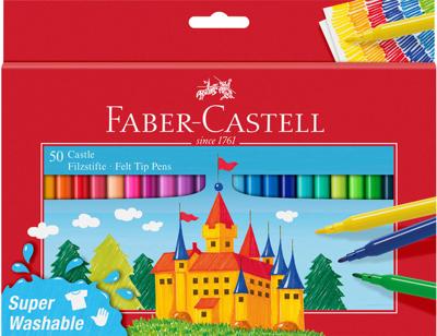Faber Castell FC-554204 Viltstiften 50 Stuks