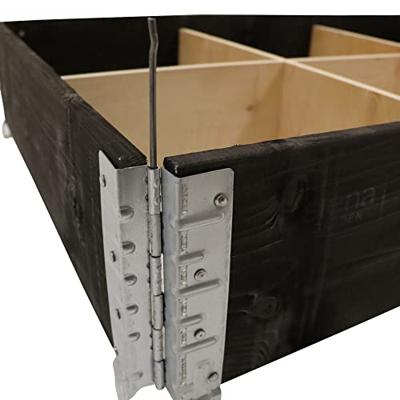 Siena Garden R08001-4BK-GBX Hoogbeet stapelbaar 80 x 60 x 19,5 cm, zwart 1 stuk(s) Siena Garden R08001-4BK-GBX Hoogbeet stapelbaar 80 x 60 x 19,5 cm, zwart 1 stuk(s)