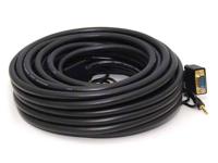 Monoprice 100560 50 ft Super VGA HD15 Mannelijke naar Mannelijke CL2 Nominale Kabel met Stereo Audio en Triple Shielding - Zwart - thumbnail