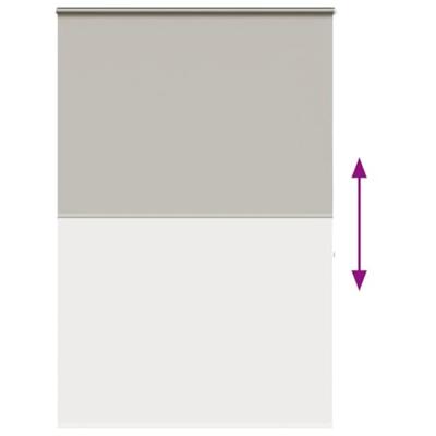 VidaXL Doucherolgordijn met cassette 150x240 cm stofbreedte 146 cm
