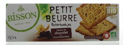 Bisson Biscuitjes met stukjes chocola petit beurre bio 150 Gram