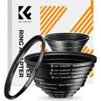 K&F Concept Step Up Ring set 11-delig (26-82mm) - thumbnail