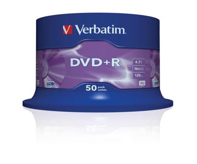 DVD+R Verbatim VB-DPR47S3A 50 Stuks