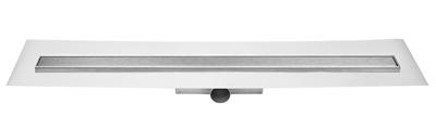 Easy Drain Compact 30 FF zero douchegoot enkele plaat met zijuitloop 6x90cm RVS edcomffz900-30 Easy Drain Compact 30 FF zero douchegoot enkele plaat met zijuitloop 6x90cm RVS edcomffz900-30