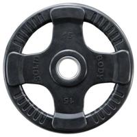 Olympische Halterschijf 50 mm - Body-Solid - 15 kg - Rubber coated - thumbnail