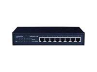 LANCOM GS-1108, Unmanaged Gigabit Ethernet-switch, 8 poorten (10/100/1000 Mbit/s), geruisloos door ventilatorloos design, geïntegreerde voeding - thumbnail