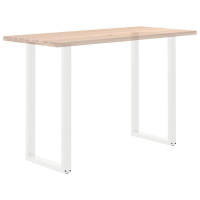 Bartafelpoten 2 st U-vormig 60x(110-111) cm staal wit
