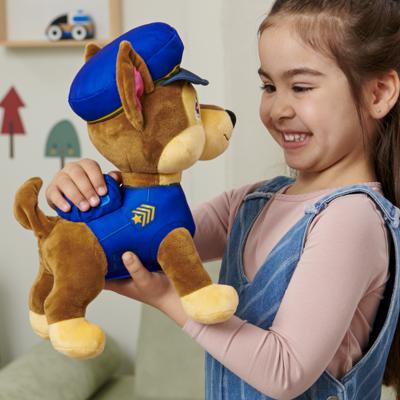 PAW Patrol knuffel Chase met geluid (30 cm)