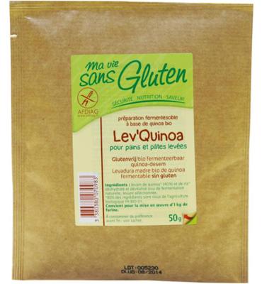 Ma Vie Sans Zuurdesem quinoa glutenvrij 50 Gram Ma Vie Sans Zuurdesem quinoa glutenvrij 50 Gram