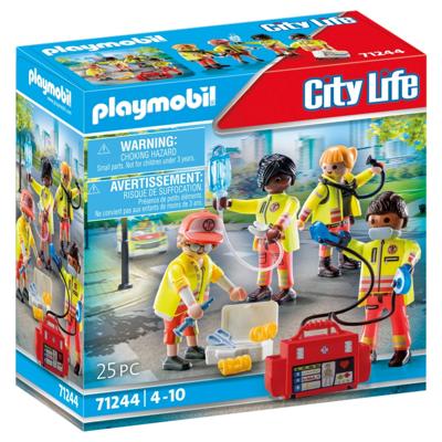PLAYMOBIL City Life reddingsteam 71244