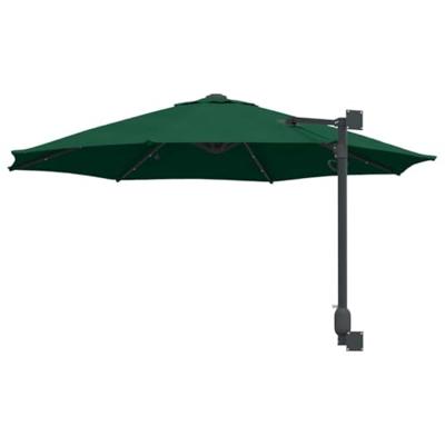 Tuinparasol Groen en Zwart 248 x 248 x 148 cm