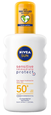 Nivea Sun Sensitive Immediate Protect Zonnespray SPF50+