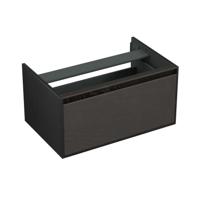 Onderkast Forzalaqua Reno 80x51x40 cm 1 La Softclose Eiken Black Oiled Forzalaqua - thumbnail