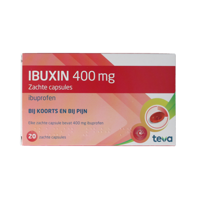 Ibuxin 400mg 20 Capsules