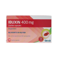 Ibuxin 400mg 20 Capsules - thumbnail